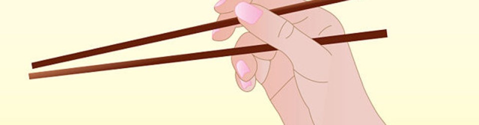 ¿Sabéis comer con palillos chinos?